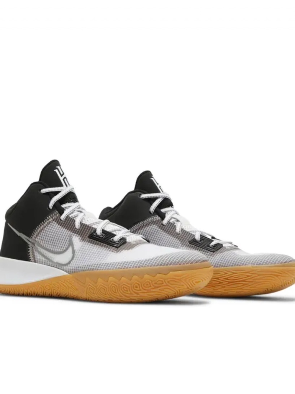 Nike Men's Kyrie Flytrap 4 Size 8 CT1972-006 Basketball Shoes grey black white